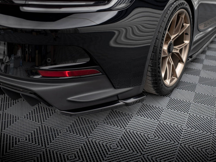 Rear Side Splitters Porsche 911 992 GT3 - Wayside Performance 