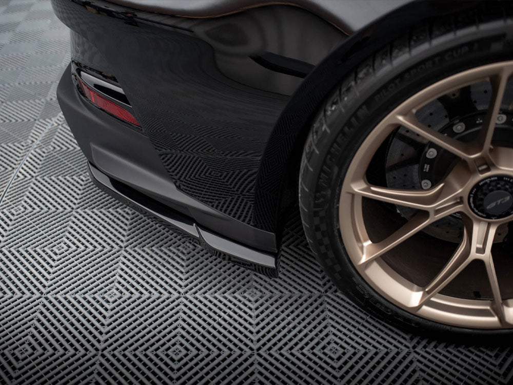 Rear Side Splitters Porsche 911 992 GT3 - Wayside Performance 