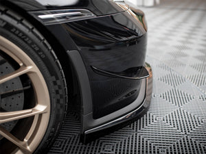 Front Bumper Wings (Canards) Porsche 911 992 GT3 - Wayside Performance 