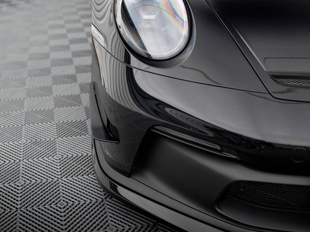 Front Bumper Wings (Canards) Porsche 911 992 GT3 - Wayside Performance 