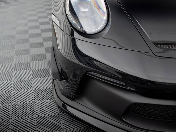 Front Bumper Wings (Canards) Porsche 911 992 GT3 - Wayside Performance 