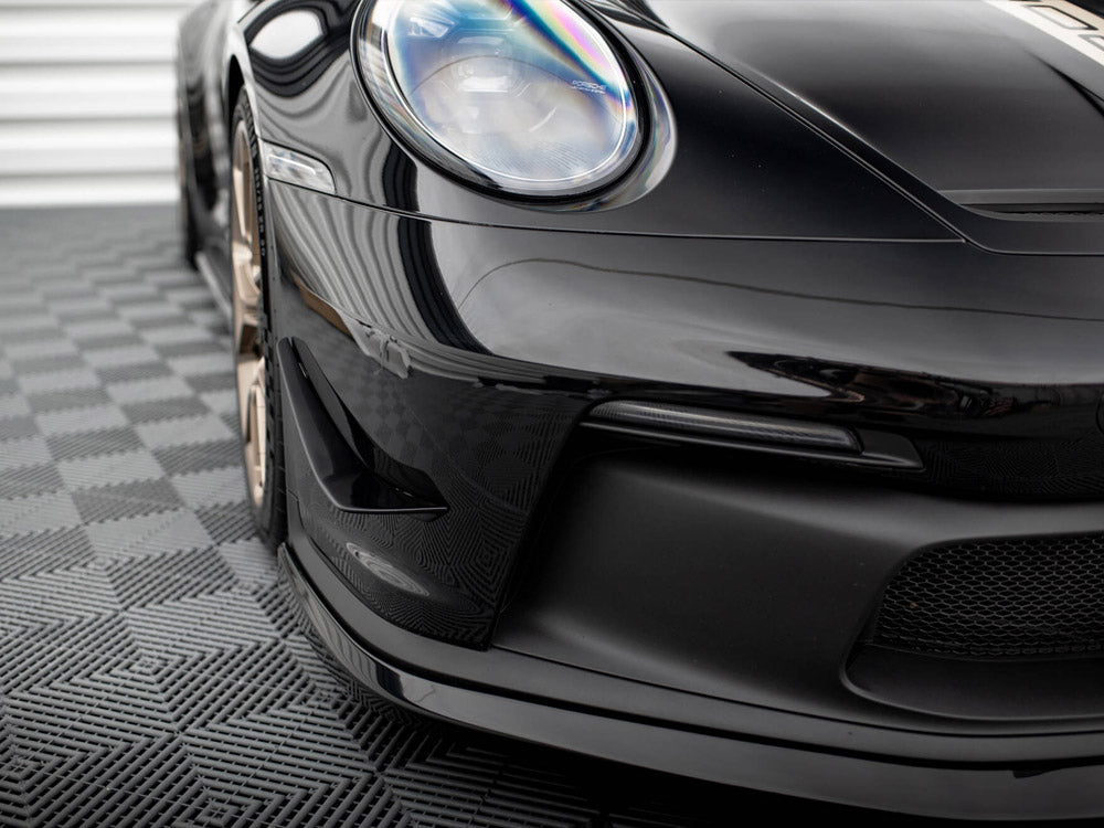Front Bumper Wings (Canards) Porsche 911 992 GT3 - Wayside Performance 