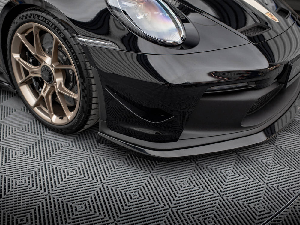 Front Bumper Wings (Canards) Porsche 911 992 GT3 - Wayside Performance 