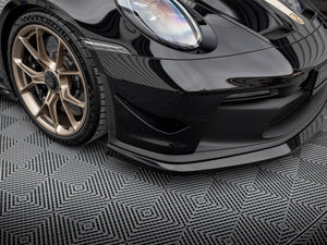 Front Bumper Wings (Canards) Porsche 911 992 GT3 - Wayside Performance 