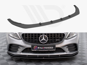 Street PRO Front Splitter Mercedes-AMG C43 Coupe C205 Facelift - Wayside Performance 