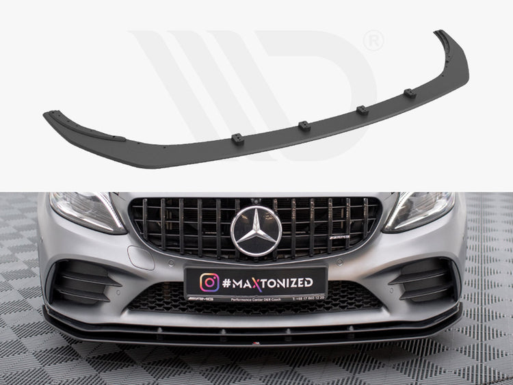 Street PRO Front Splitter Mercedes-AMG C43 Coupe C205 Facelift - Wayside Performance 