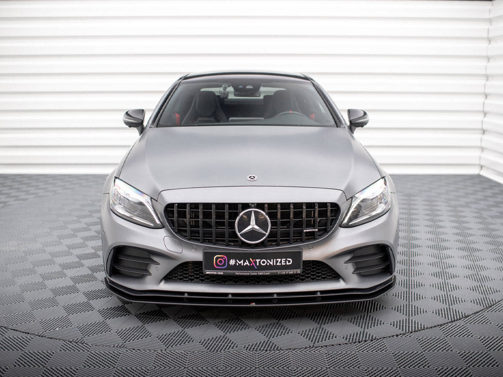 Street PRO Front Splitter Mercedes-AMG C43 Coupe C205 Facelift - Wayside Performance 