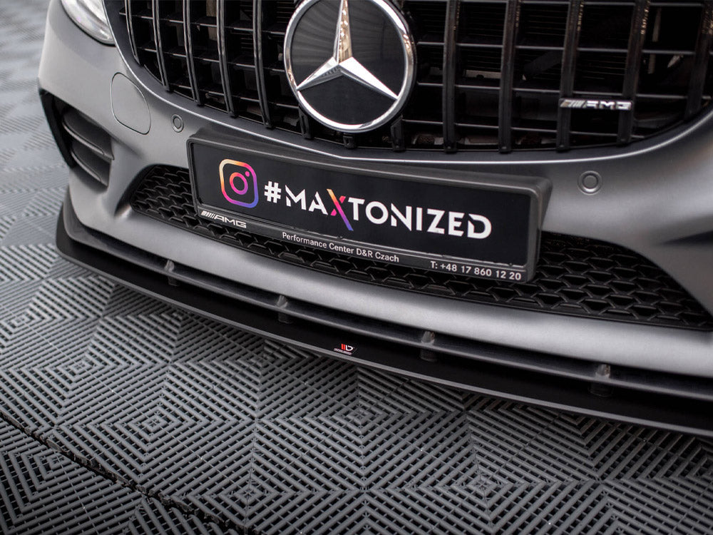 Street PRO Front Splitter Mercedes-AMG C43 Coupe C205 Facelift - Wayside Performance 