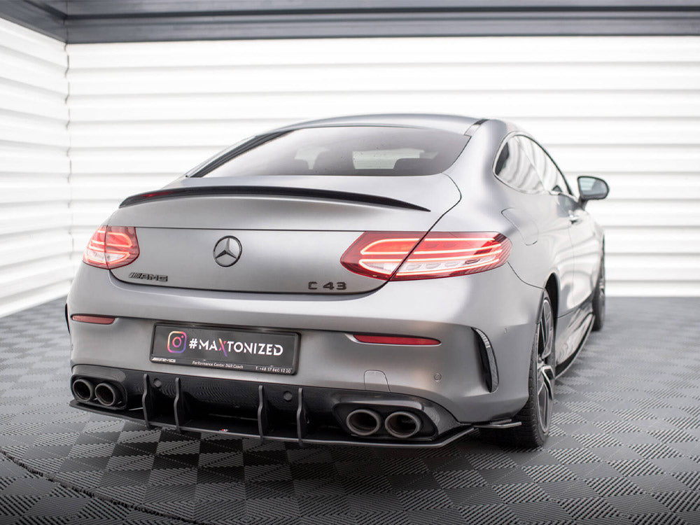 Street PRO Rear Diffuser Mercedes-AMG C43 Coupe C205 Facelift - Wayside Performance 