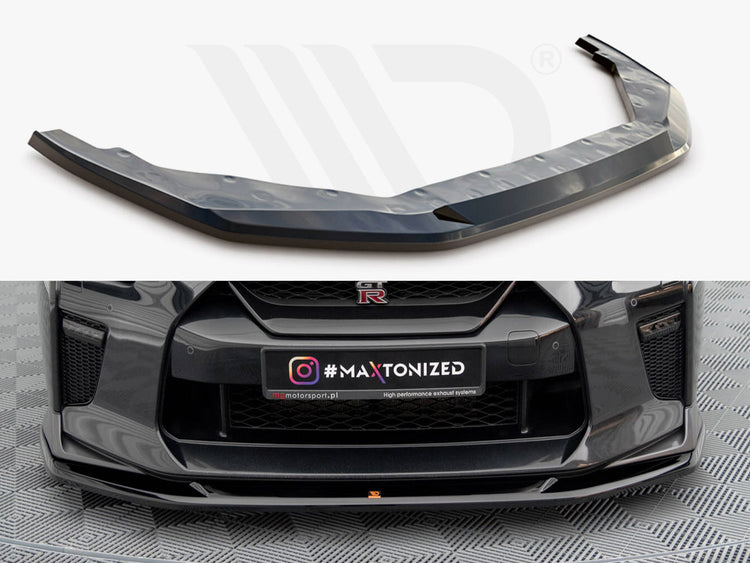 Front Splitter V.1 Nissan GTR R35 2nd Facelift - Wayside Performance 
