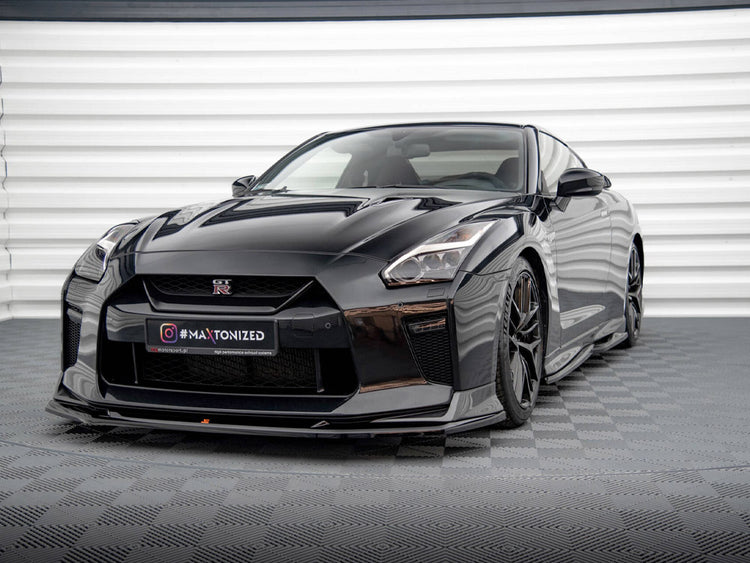 Front Splitter V.1 Nissan GTR R35 2nd Facelift - Wayside Performance 