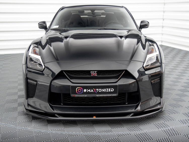 Front Splitter V.1 Nissan GTR R35 2nd Facelift - Wayside Performance 