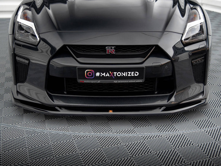 Front Splitter V.1 Nissan GTR R35 2nd Facelift - Wayside Performance 