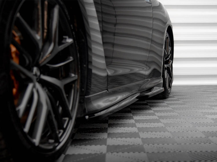 Side Skirts Diffusers Nissan GTR R35 2nd Facelift - Wayside Performance 