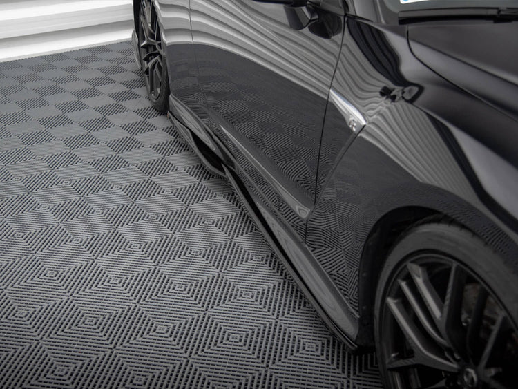 Side Skirts Diffusers Nissan GTR R35 2nd Facelift - Wayside Performance 