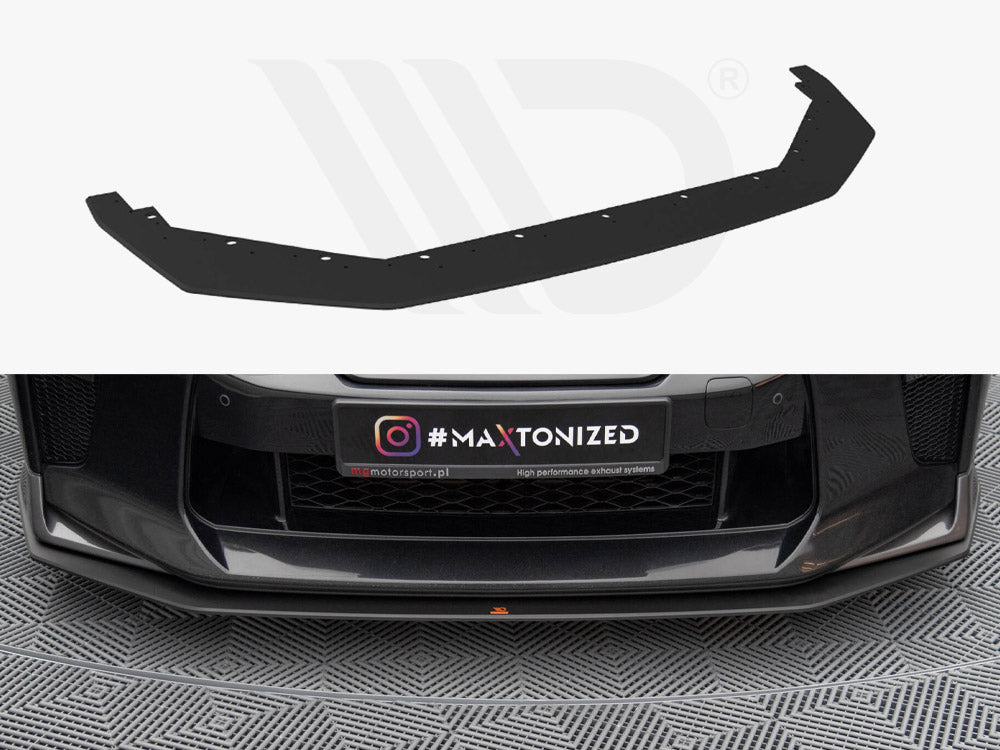 Street PRO Front Splitter Nissan GTR R35 2nd Facelift - Wayside Performance