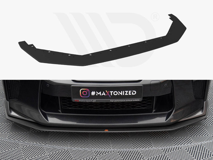 Street PRO Front Splitter Nissan GTR R35 2nd Facelift - Wayside Performance 