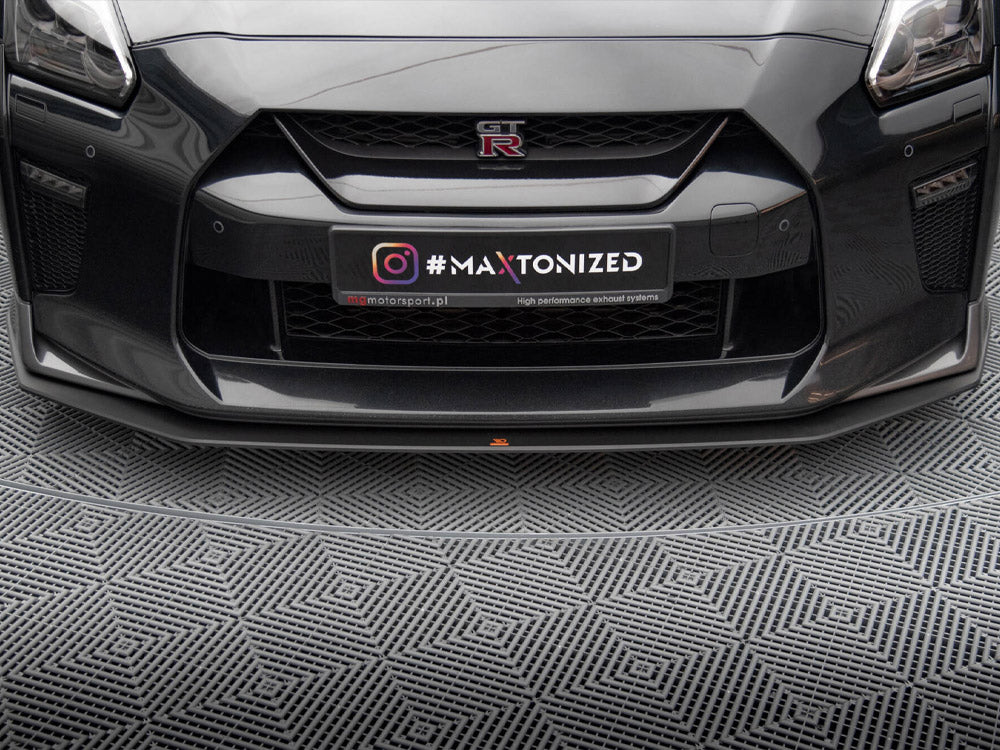 Street PRO Front Splitter Nissan GTR R35 2nd Facelift - Wayside Performance 