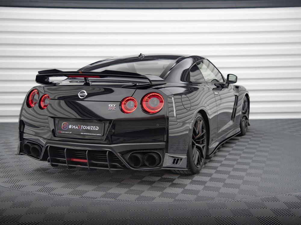 Street PRO Rear Diffuser Nissan GTR R35 2nd Facelift - Wayside Performance 