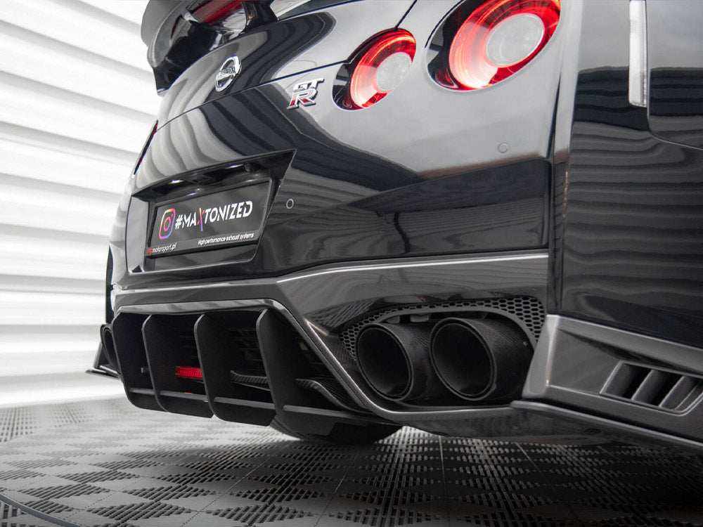 Street PRO Rear Diffuser Nissan GTR R35 2nd Facelift - Wayside Performance 