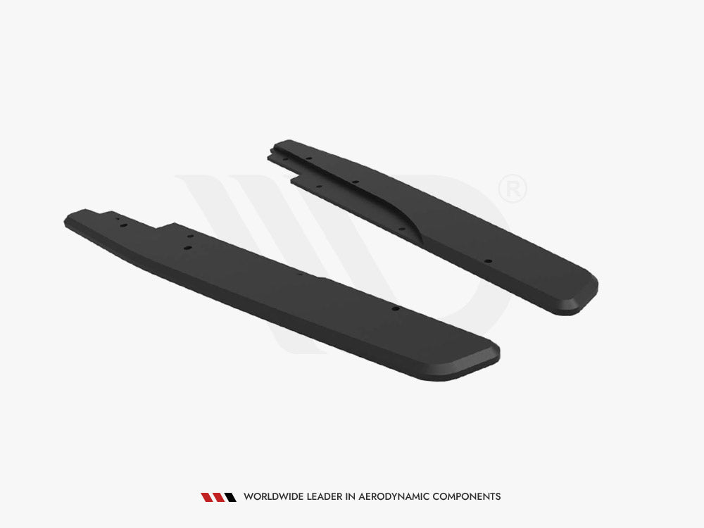 Street Pro Rear Side Splitters Nissan GTR R35 2nd Facelift - Wayside Performance 