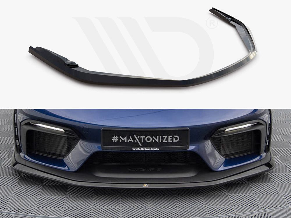 Front Splitter Porsche 718 Cayman GT4 RS 982c - Wayside Performance 