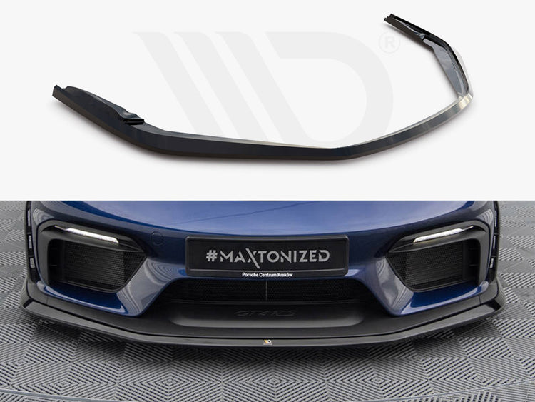 Front Splitter Porsche 718 Cayman GT4 RS 982c - Wayside Performance 