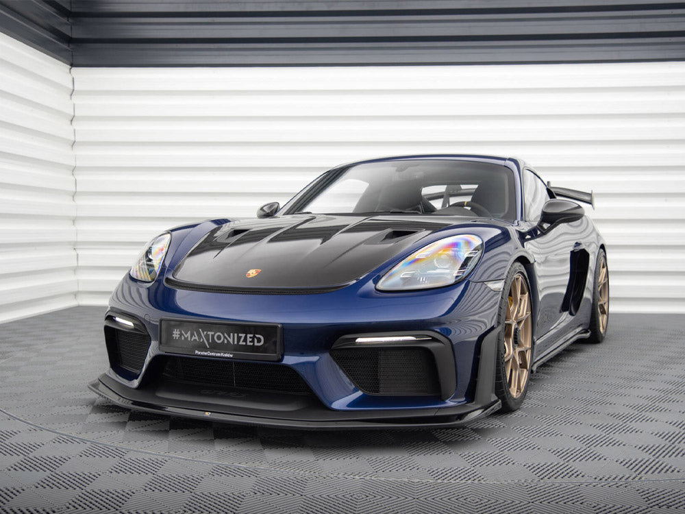 Front Splitter Porsche 718 Cayman GT4 RS 982c - Wayside Performance 