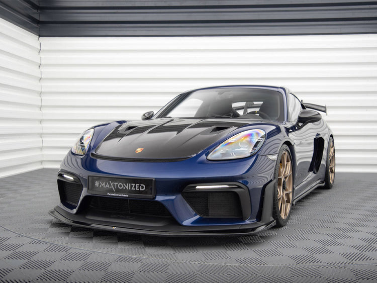 Front Splitter Porsche 718 Cayman GT4 RS 982c - Wayside Performance 