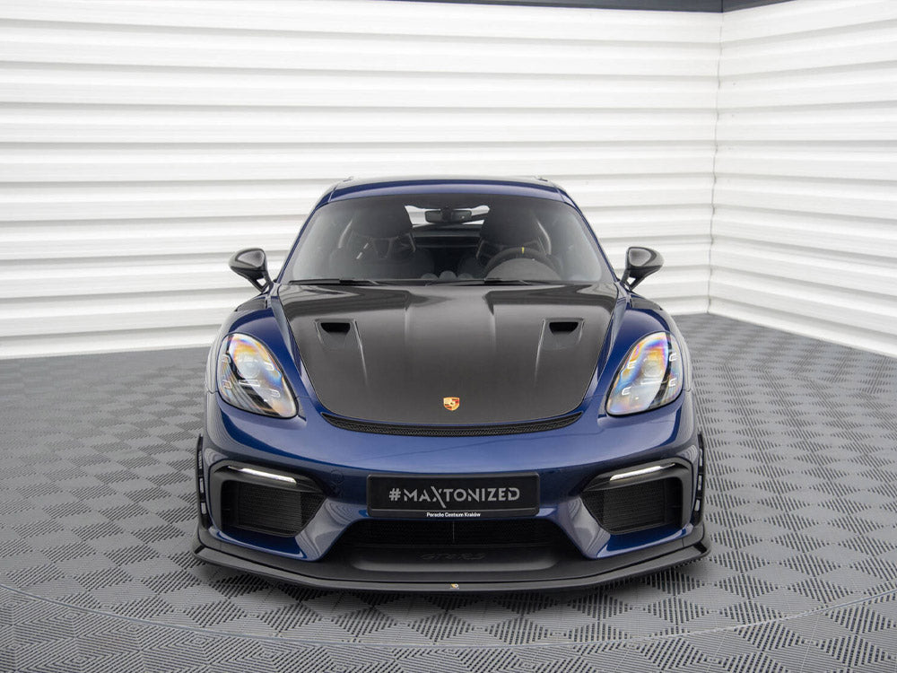 Front Splitter Porsche 718 Cayman GT4 RS 982c - Wayside Performance 