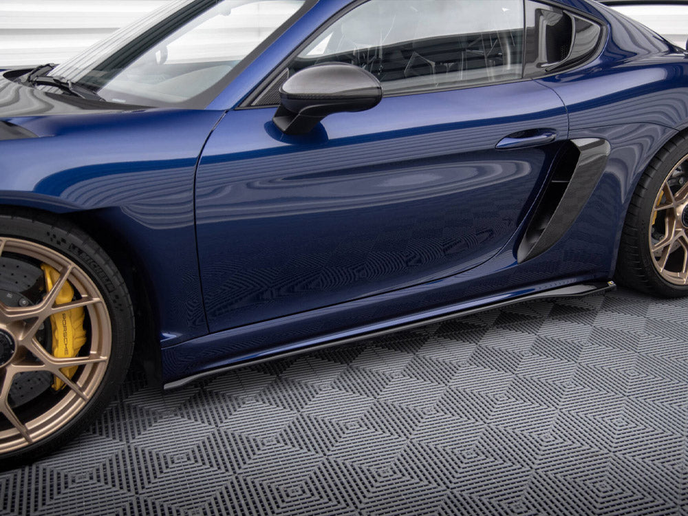 Side Skirts Diffusers Porsche 718 Cayman GT4 RS 982c - Wayside Performance 