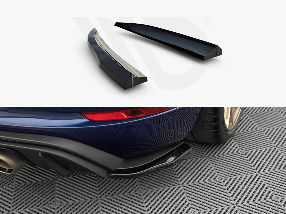 Rear Side Splitters Porsche 718 Cayman GT4 RS 982c - Wayside Performance 