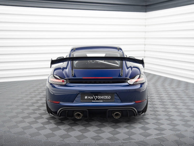 Rear Side Splitters Porsche 718 Cayman GT4 RS 982c - Wayside Performance 