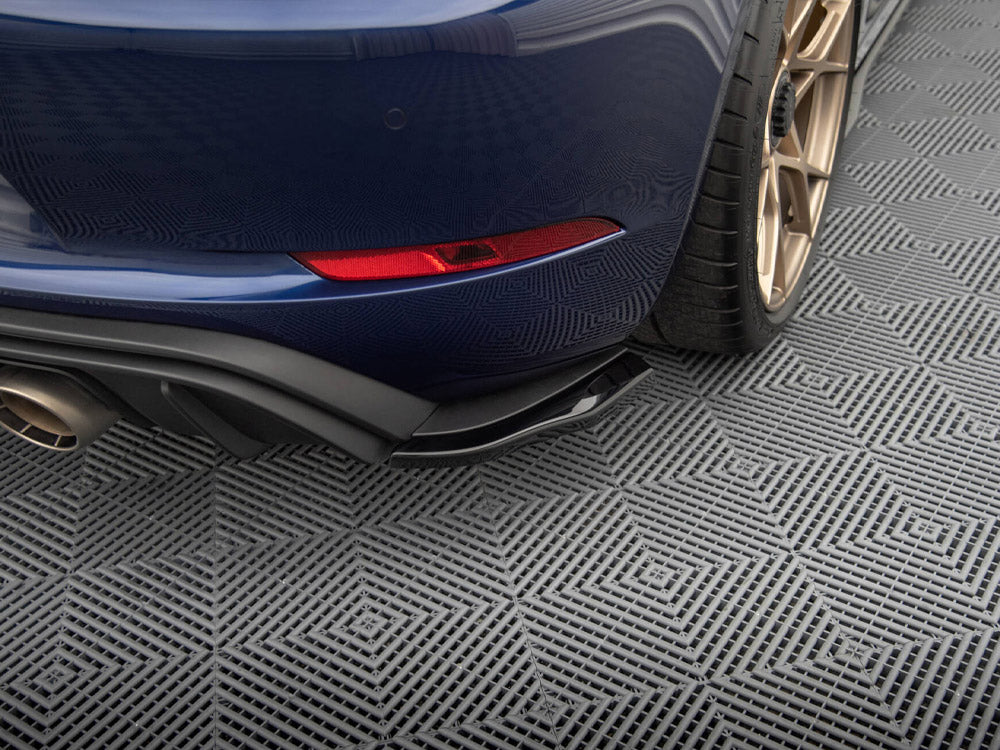 Rear Side Splitters Porsche 718 Cayman GT4 RS 982c - Wayside Performance 