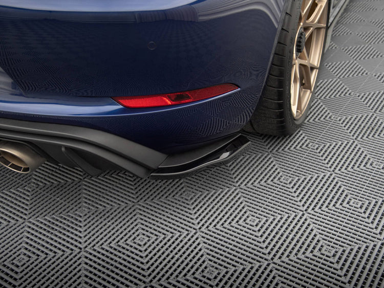 Rear Side Splitters Porsche 718 Cayman GT4 RS 982c - Wayside Performance 
