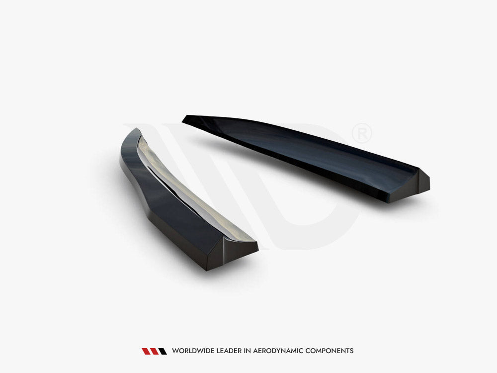 Rear Side Splitters Porsche 718 Cayman GT4 RS 982c - Wayside Performance 