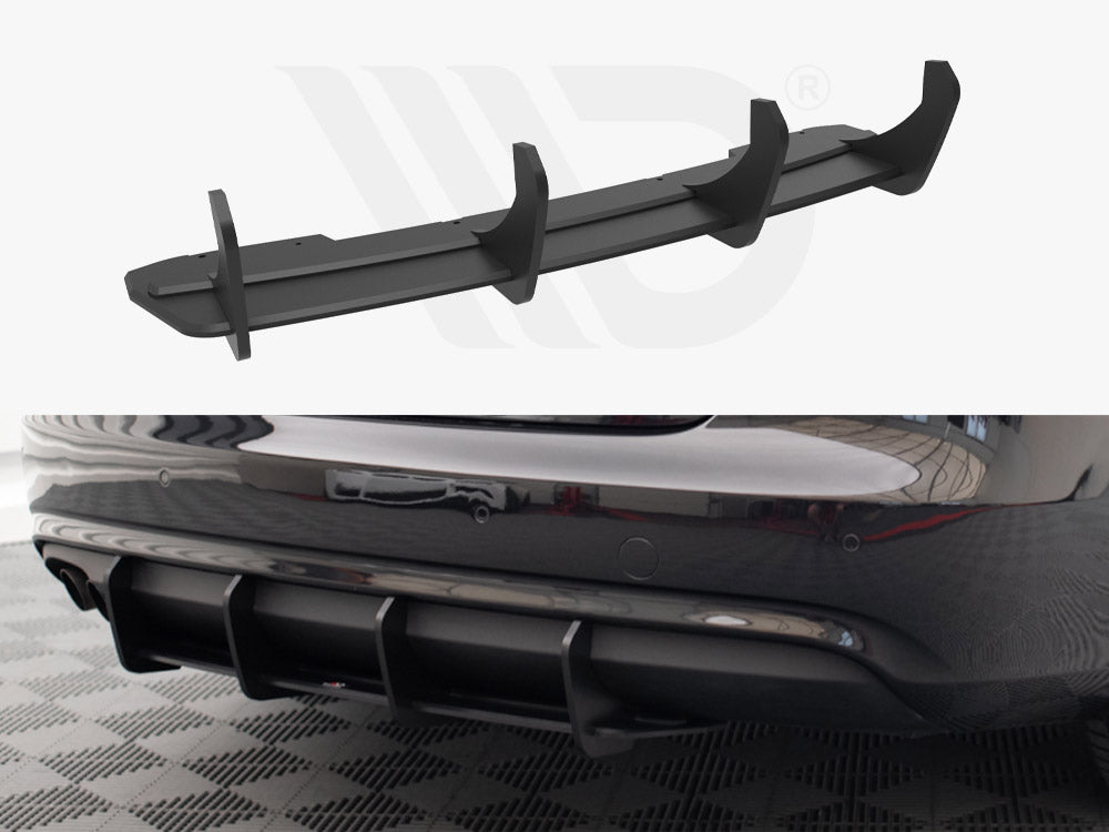 Street PRO Rear Diffuser Audi A4 B8 Facelift - Wayside Performance 