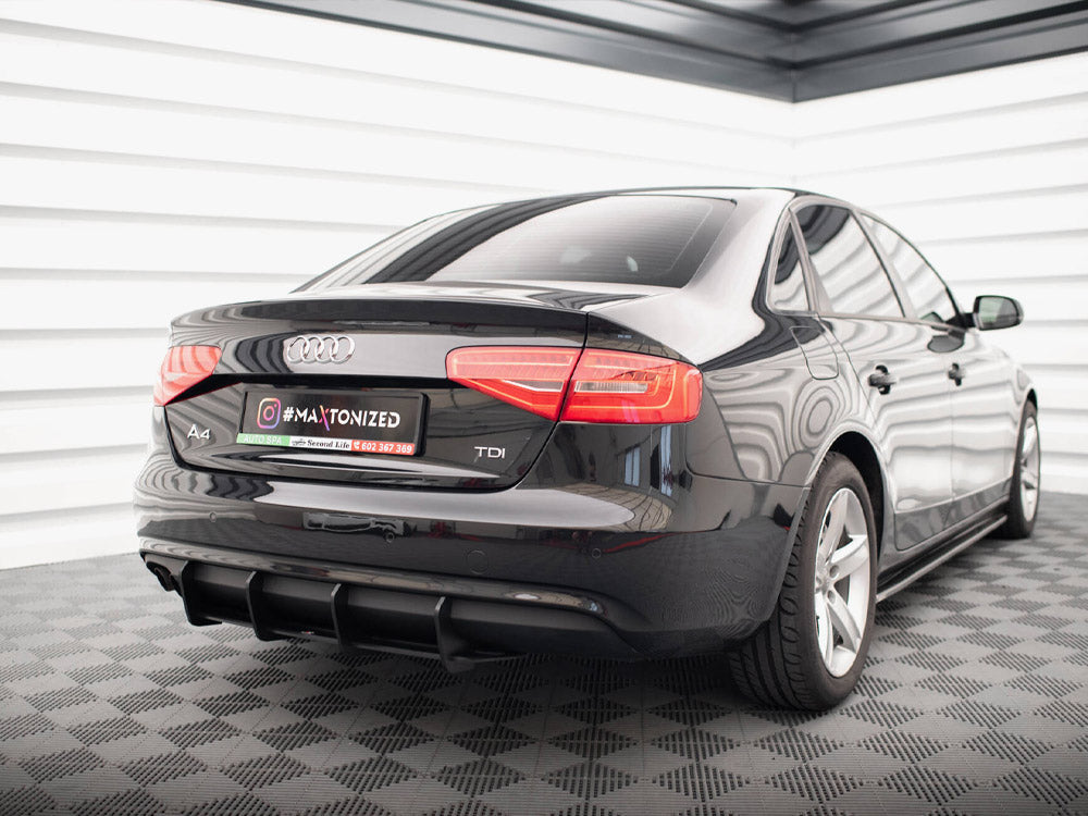Street PRO Rear Diffuser Audi A4 B8 Facelift - Wayside Performance 