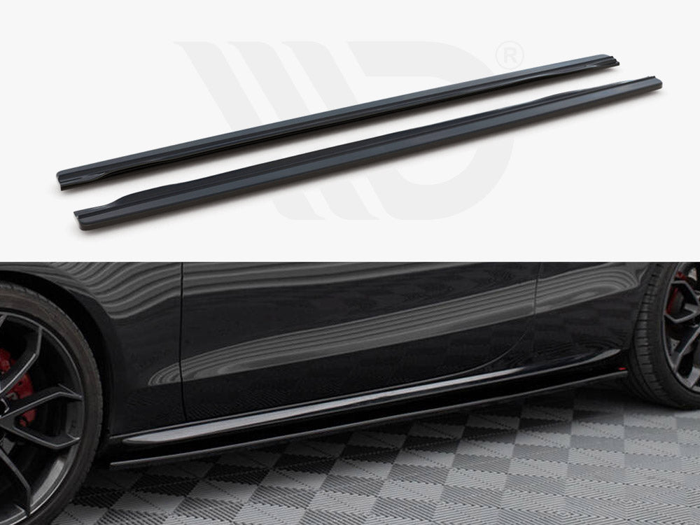 Side Skirts Diffusers Audi S5 / A5 / A5 S-line 8T / 8T FL - Wayside Performance 