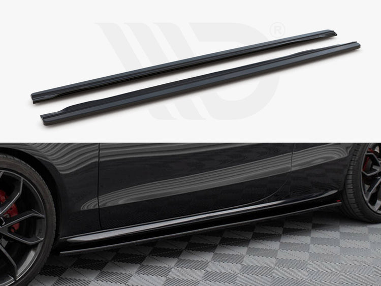 Side Skirts Diffusers Audi S5 / A5 / A5 S-line 8T / 8T FL - Wayside Performance 