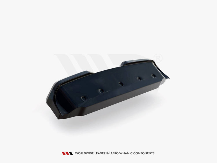 Central Rear Splitter (Vertical Bars) Nissan GTR R35 Facelift - Wayside Performance 