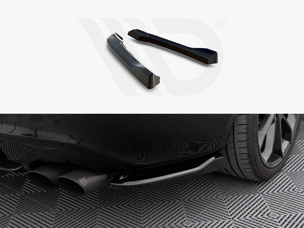 Rear Side Splitters Audi S5 / A5 S-Line Coupe / Cabrio 8T - Wayside Performance 