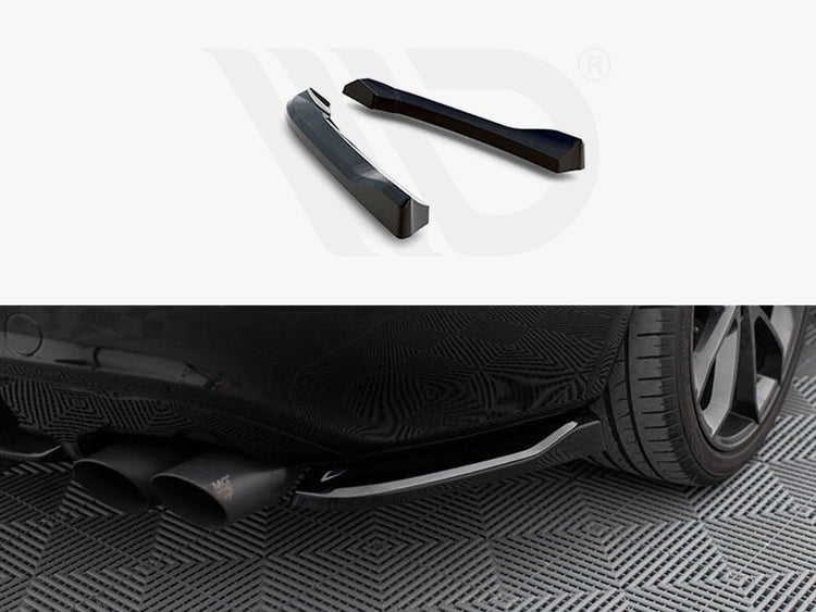 Rear Side Splitters Audi S5 / A5 S-Line Coupe / Cabrio 8T - Wayside Performance 