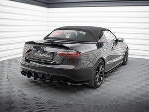 Street Pro Rear Side Splitters Audi S5 / A5 S-Line Coupe / Cabrio 8T - Wayside Performance 