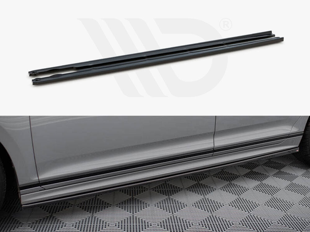 Side Skirts Diffusers Volkswagen Passat R-Line B8 Facelift - Wayside Performance 
