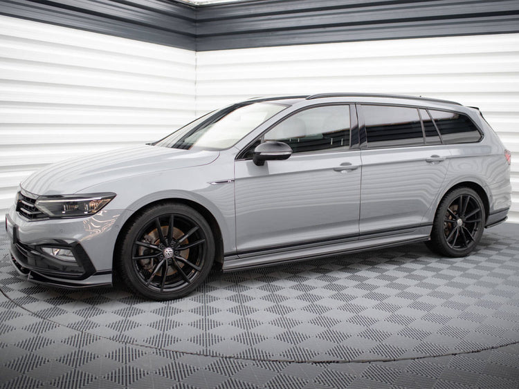 Side Skirts Diffusers Volkswagen Passat R-Line B8 Facelift - Wayside Performance 