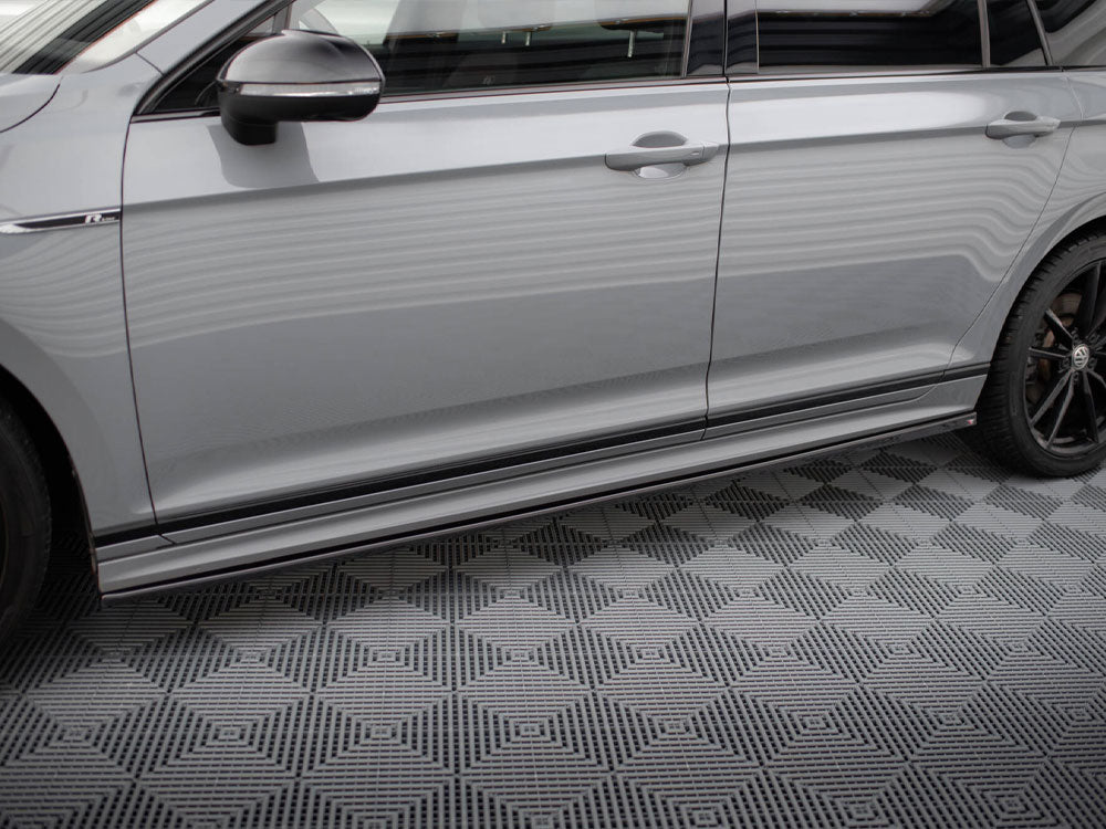 Side Skirts Diffusers Volkswagen Passat R-Line B8 Facelift - Wayside Performance 