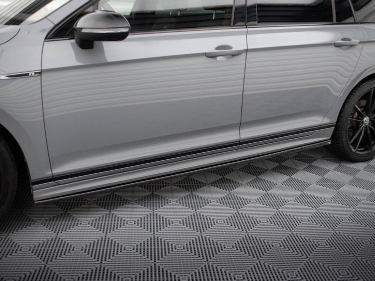 Side Skirts Diffusers Volkswagen Passat R-Line B8 Facelift - Wayside Performance 