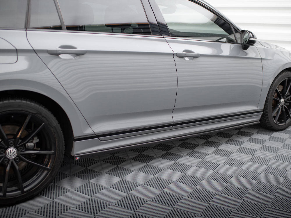 Side Skirts Diffusers Volkswagen Passat R-Line B8 Facelift - Wayside Performance 