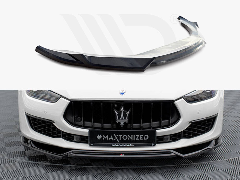 Front Splitter V.2 Maserati Ghibli Mk3 Facelift - Wayside Performance 